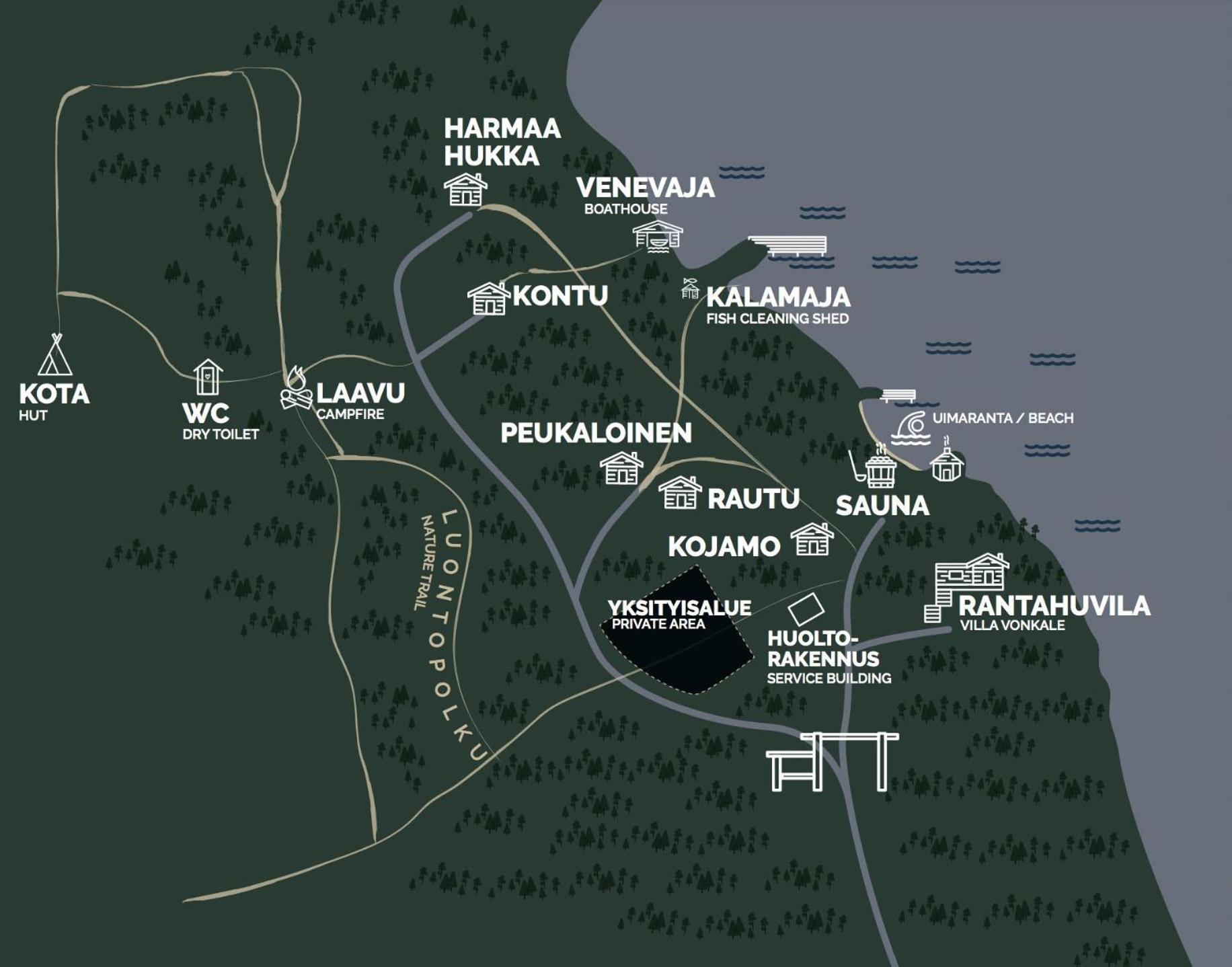 Accommodation And Fishing Vonkale Äänekoski Εξωτερικό φωτογραφία